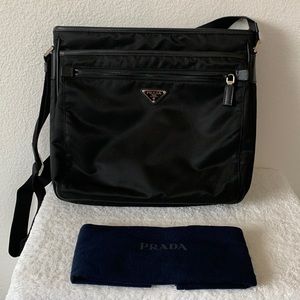Prada Black Messenger Bag